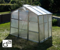 Malý zahradní skleník 2,5 x 2 m