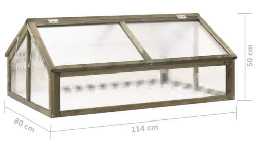 Dřevěné pařeniště 114 x 80 cm