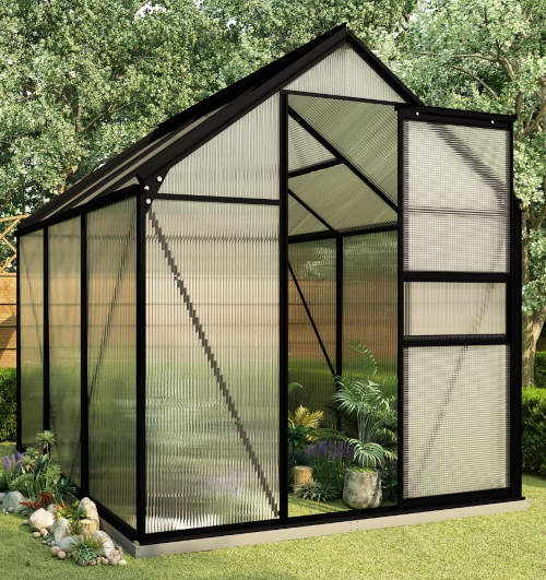 Levný modulární polykarbonátový skleník na zahradu